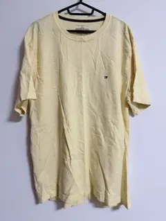 トミーヒルフィガー /オーバーサイズ Tシャツ /イエロー