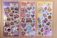 平成ハッピーフォン たまごっち めめっち ふらわっち おやじっち　3枚セット