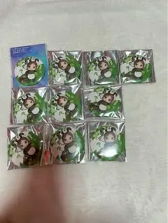 ひきフェス うらたぬき缶バッジ