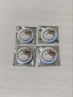 CrazyRaccoon cr CR ジャスパー 缶バッジ