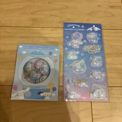 新品　シナモロール　シール　ステッカー　カプセル　シェイカー