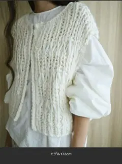 AIC. ハンドニットローゲージベスト