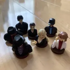 名探偵コナン　黒の組織　6体セット