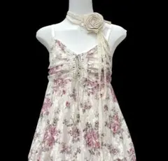 ⭐︎おまとめ専用レース 薔薇 フリルワンピース LIZLISA風 y2k 平成