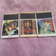 PCエンジンソフト3本セット（R-TYPE Ⅱ他）