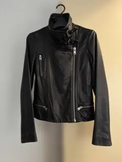 美品 UK2 ALLSAINTS BALES BIKER ライダースジャケット