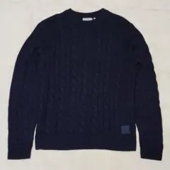 CARHARTT　ケーブルニット　ネイビー　Ｓ
