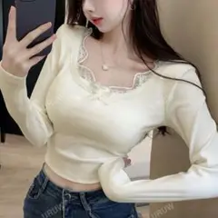 [新品未使用]SHEIN/韓国/ワンホン/トップス/S