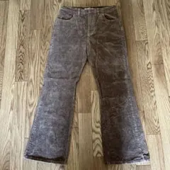 ブーツカット カジュアルパンツ