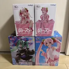 初音ミク　フィギュア　4点