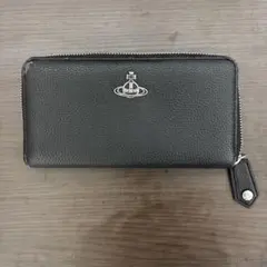 vivienne westwoodブラック長財布