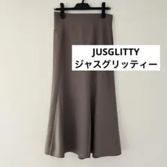 【くっくー様専用】＊ JUSGLITTY マチ付きAラインジャンスカ ＊