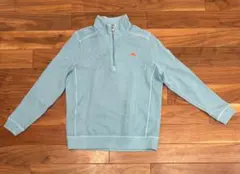 【Tommy Bahama】水色 ジップアップ トレーナー トップス スウェット