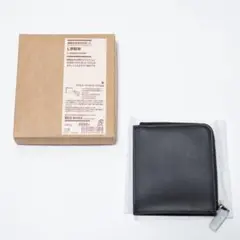 【完売品】無印良品　イタリア産ヌメ革　Ｌ字財布 新品