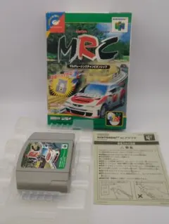 マルチレーシングチャンピオンシップ□箱、ソフトのセット　ニンテンドー64
