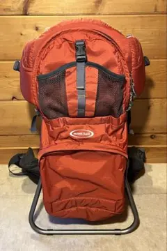 mont bell - mont-bell / モンベル ◆ベビーキャリア 背負子 レッド 359910 子供用品【中古】  [0220478666] mont bell - mont-bell / モンベル ◇ベビーキャリア 背負子