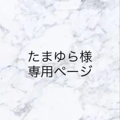 たまゆら様専用ページ