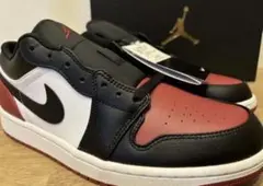 28acm NIKE AIR JORDAN1 LOW BRED TOE 新品