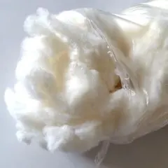 ウール　原毛　白　200g
