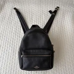 【極美品】COACH＊ミニリュック レザーブラック Amazon.co.jp: [コーチ] リュック レディース アウトレット