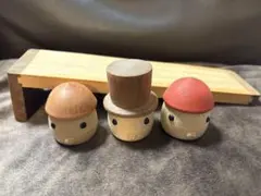 こまむぐ　坂道どんぐり　木のおもちゃセット