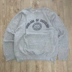 【良デザイン】90's MADE IN USA SANTEE グレー　L