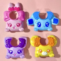 ① ドキドキプリキュア ラブリーコミューン フェイスパーツ 4点セット
