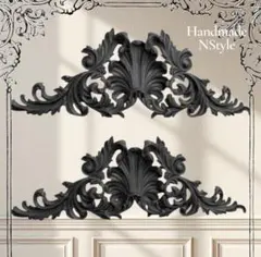 ♛アンティーク♛飾り　DIY 装飾　ロココ調レリーフ