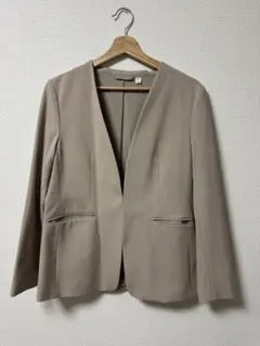 GU ウォッシャブルノーカラージャケット 卒業式・入学式