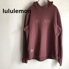 lululemon カナダ メープルリーフ ロゴ パーカ チームカナダ フーディ