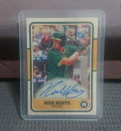 ONYX NICK KURTZ 直筆サイン auto 2025 topps