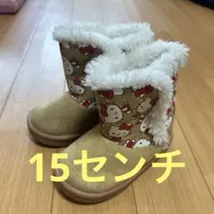 Hello Kitty ファー付きブーツ