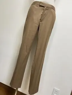 美品★ユナイテッドアローズスラックスパンツ日本製ベージュM★9942