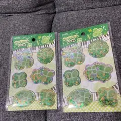 カプセルシール ぷっくりシール シャカシャカシール クローバー 平成女児