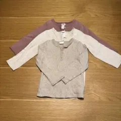 H&M リブロンT 3枚セット