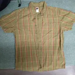 【古着】The North Face 半袖ワークシャツ XL/TG