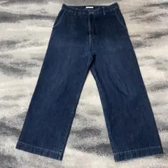 WYM ワイドデニムパンツ　インディゴのサムネイル