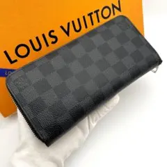 ルイヴィトン 美品級 ダミエグラフィット ジッピーウォレット ICチップ
