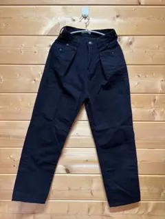 classicalelf　ハイウエストデニム＆チノ タックワイドパンツ