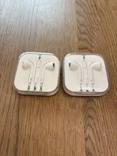 ● 新品Apple純正イヤホン 3.5mmジャック　2個セット