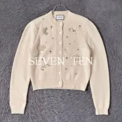 【美品】完売品 23年 4,1万 セブンテン スターリーナイトカーディガン Sのサムネイル