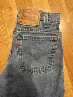 Levi’s550ライトブルーデニム