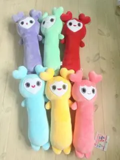 TWICE LOVELYS のびふにゃBIGぬいぐるみ 6点セット❣️