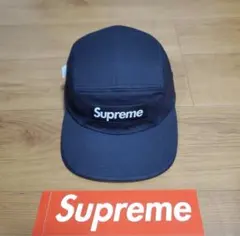 Supreme 黒 キャップ 未使用