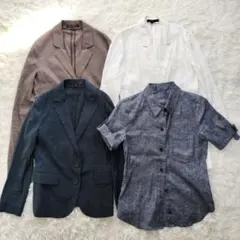 【良品】セオリー まとめ売り テーラードジャケット リネン 小さいサイズ S