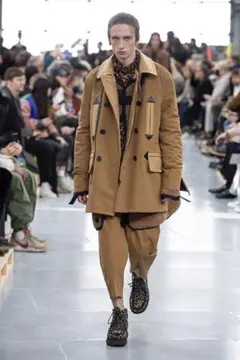 2025年最新】sacai メンズ ピーコート・ウールコートの人気アイテム