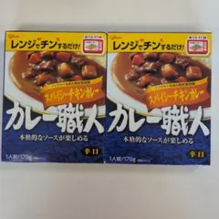 カレー職人 スパイシーチキンカレー 辛口 2箱のサムネイル