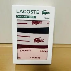 LACOSTE ボクサーパンツ 3枚セット Sサイズ
