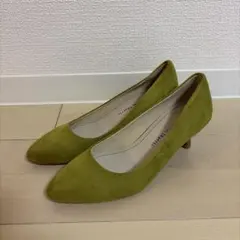 ORiental TRaffic スエードパンプス　グリーンのサムネイル