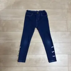any FAM エニィファム　リボン　ハートポケット　デニム風パンツ　120